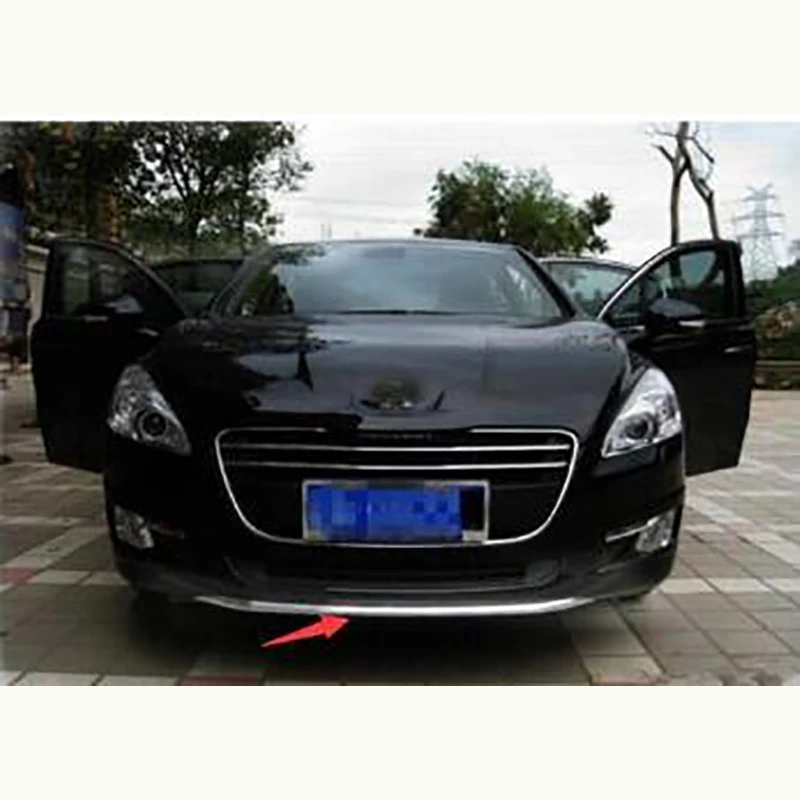 Подходит для peugeot 508 передняя планка украшение Марка 508 передний бампер украшение бар украшение яркий бар