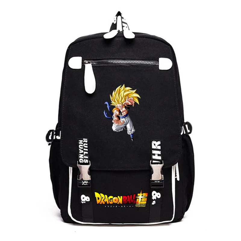 photo colour School Bags Dragon Ball Super Backpack for Teenagers Women Men Son Goku Printed Laptop Backpack Kids Book Bags Casual Travel Bag - Цвет: photo colour