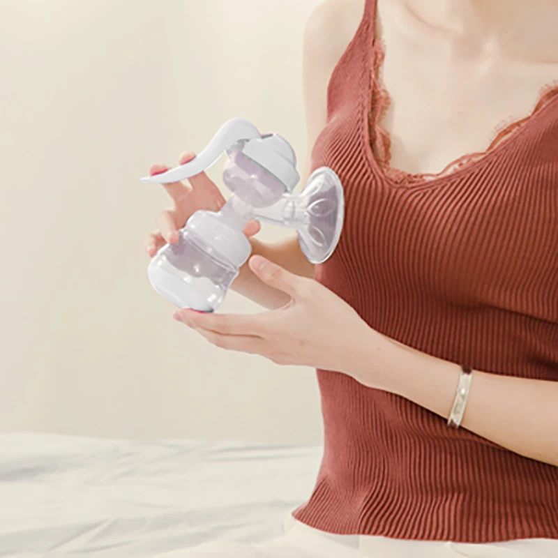 Mummy Breast Feeding massage bottle mom Breast Milk Collector Manual Breast Pump Silicone Powerful Nipple Suction YRH001