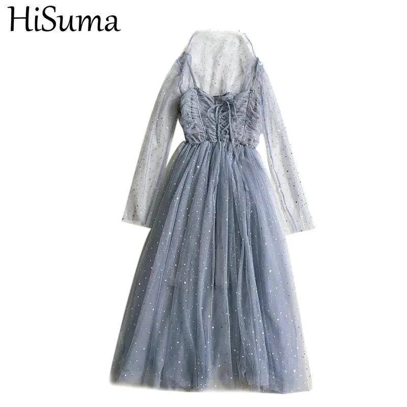 Платье женское демисезонное с блестками и оборками|Платья| |