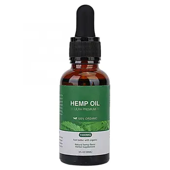 

Edible Hemp-seed Essential Oil Pain Relief Sleep Improvement Oil Improve Memory Hemp Oil
