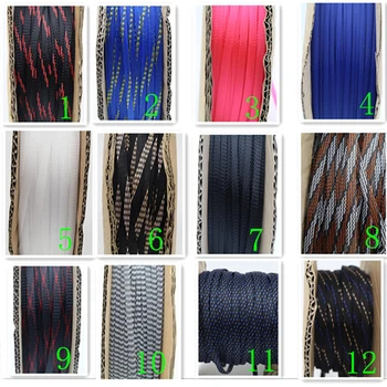 

5/10M 5-10mm Wire Cable Protecting Cable Sleeve PET Nylon Braided High Density Sheathing Insulation