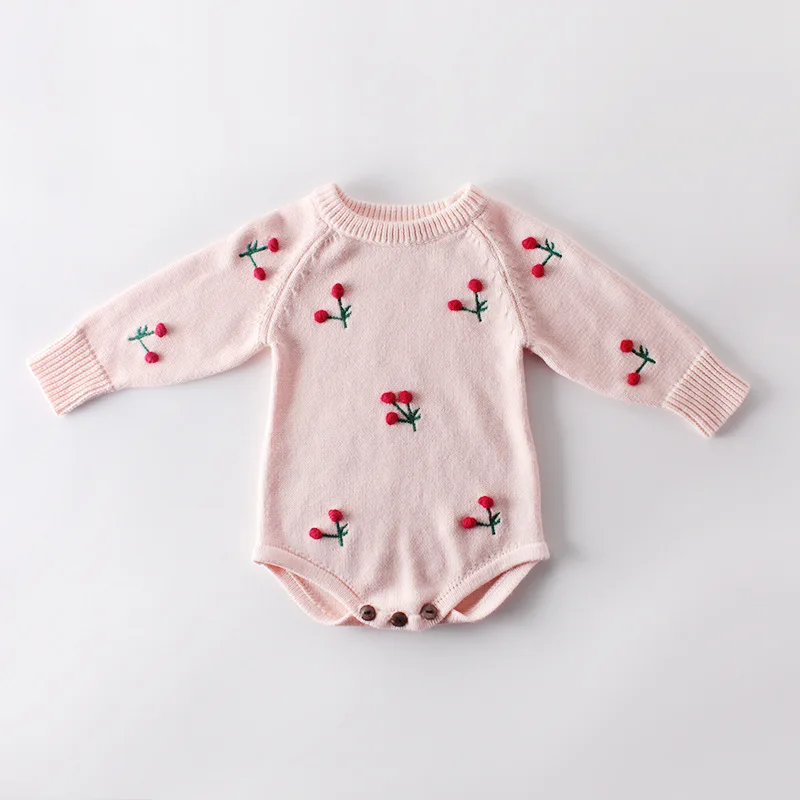 macacão infantil retrô com roupa infantil de malha para outono inverno para meninos meninas