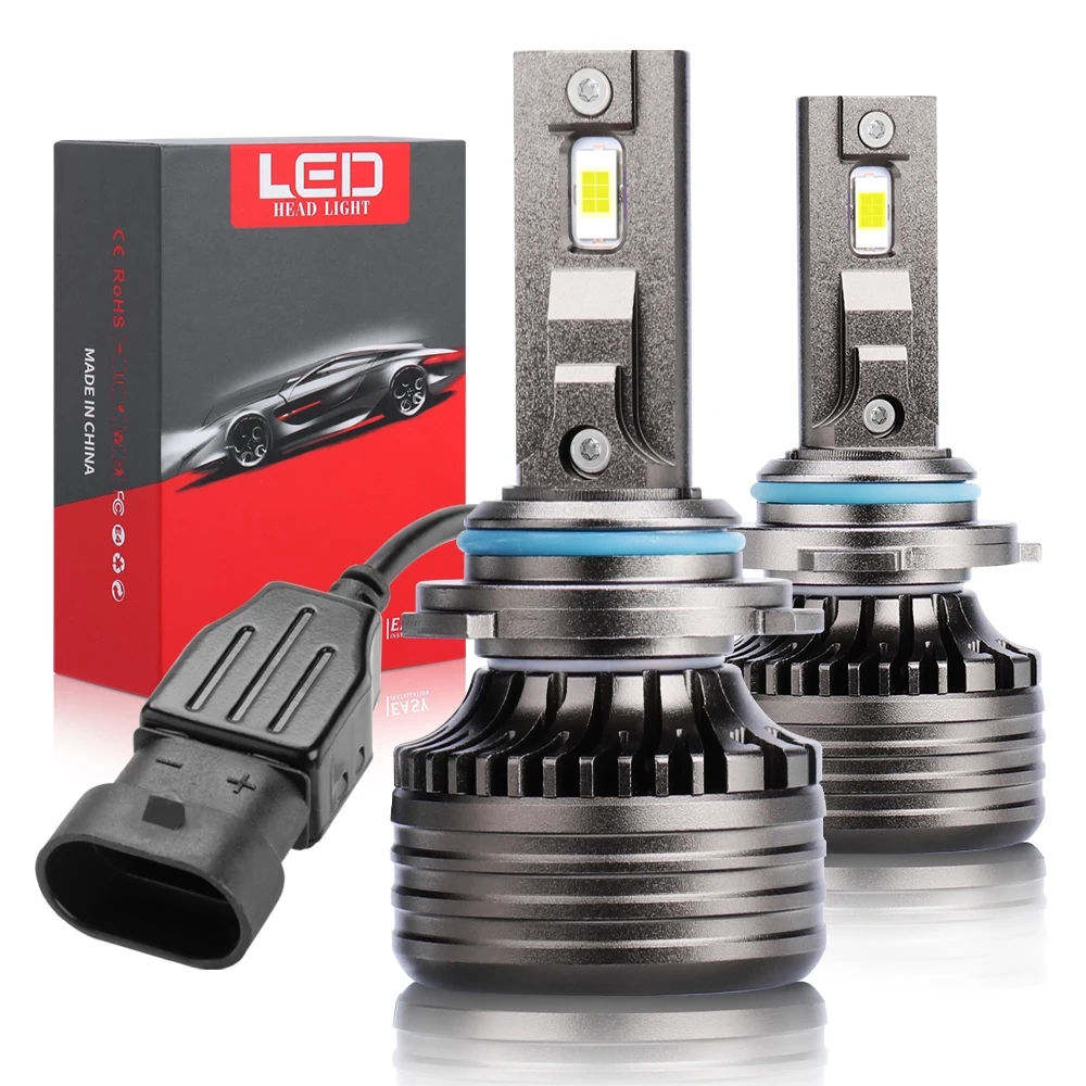 

2Pcs Canbus Lamps H7 LED H11 H9 H8 9005 HB3 9006 HB4 Car Bulbs 6000K Fog Lights Replace Auto Headlight Kit 12V 24V 30000LM