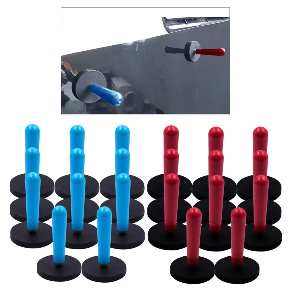 

22 Pcs Car Vehicle Vinyl Wrap Grippers Magnet Install Fix Holder For Graphics Positioning Auto Body Color-changing Film Tools