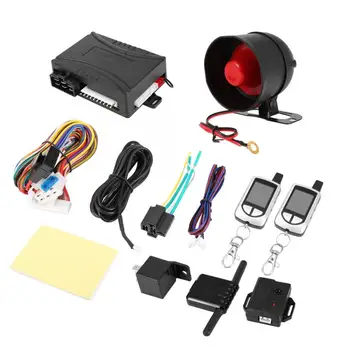 

1 Set Two-way Remote Start Keyless Entry Car Alarm System Vehicle Security Pager Car Alarm System LB-BT386