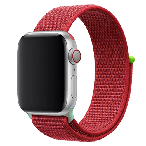 Последняя нейлоновый ремешок für apple watch группа 4 44 мм/40 мм, correa apple watch 3 42 мм/38 мм iwatch серии 4/3/2 bunte stecker чехол для телефона на руку