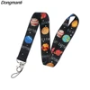 P5710 Dongmanli Famous Planets Lanyard Keychain ID Card Pass Gym Mobile Phone USB Badge Key Ring Holder Neck Straps ► Photo 3/6