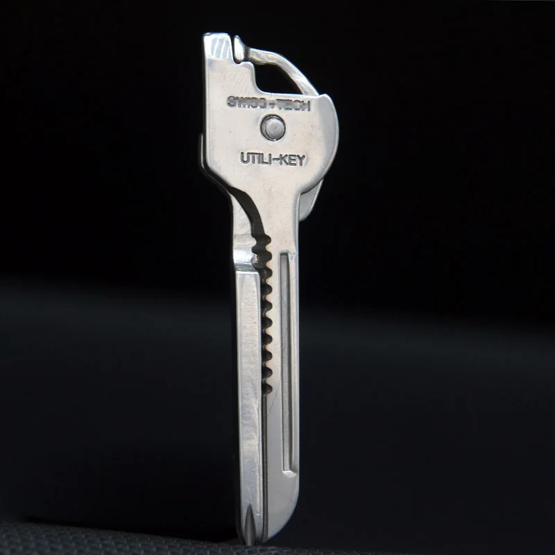 

Mini Utili Key tactical survive keychain Tool Multipurpose kit Screwdriver Multi functional key knife EDC folding knife