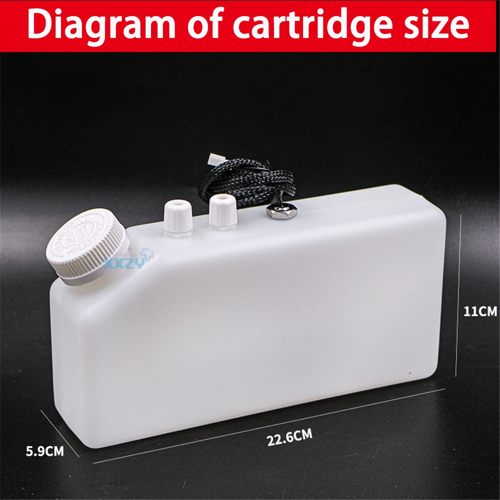 Eco-solvent Pinter ink cartridge 1200ml For Ink System for Allwin Xuli Human Pictorial machine sub tank UV printer ink tank