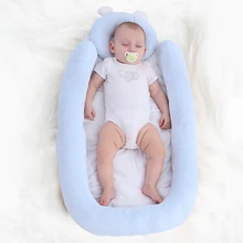 87*45 см переносные детские кроватки для новорожденных, дорожная сумка для сна, детская безопасная кровать для путешествий, новинка, мягкая, дышащая, разборная, детская кровать Oc8