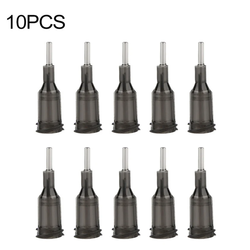 10PCS Needle Высокое качество 10CC зеленое масло УФ-отверждаемый паяльная маска сварочный инструмент для PCB SMD монтажная плата флюс паяльной пасты инструмент для ремонта масла - Цвет: 10PCS Needle