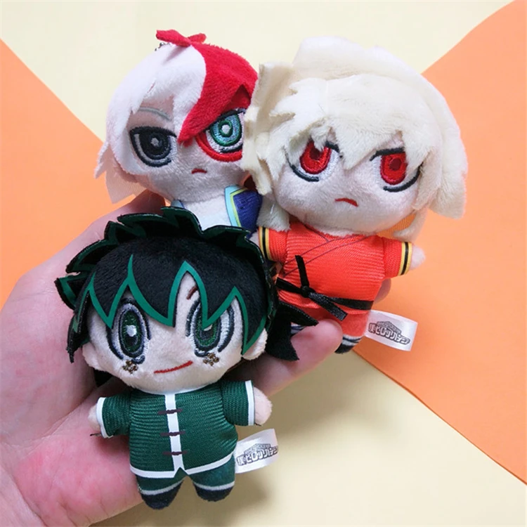 Аниме Boku no My Hero Academy Midoriya Izuku Todoroki Shoto косплей милый плюшевый кукольный Рисунок