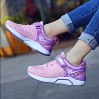 Модные детские кроссовки; ультра дышащие сетчатые легкие кроссовки для бега и тенниса; обувь для мальчиков и девочек