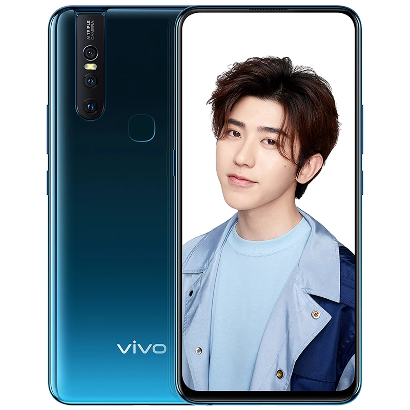 Международная версия смартфона Vivo S1 4G LTE Android 9 0 экран 6 38 дюйма ГБ ОЗУ 128 Гб ПЗУ 32 МП