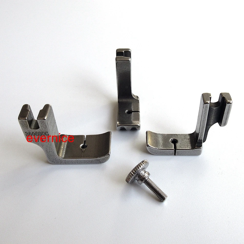 3 Pcs Double Welting Cording Piping Foot For Brother B755 Singer 191d Consew 230++ Sewing