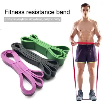 

Sports Unisex Fitness Rubber Resistance Bands Yoga Band Pilates Elastic Loop Cross fit Expander Strength Gym Exercise Equipment