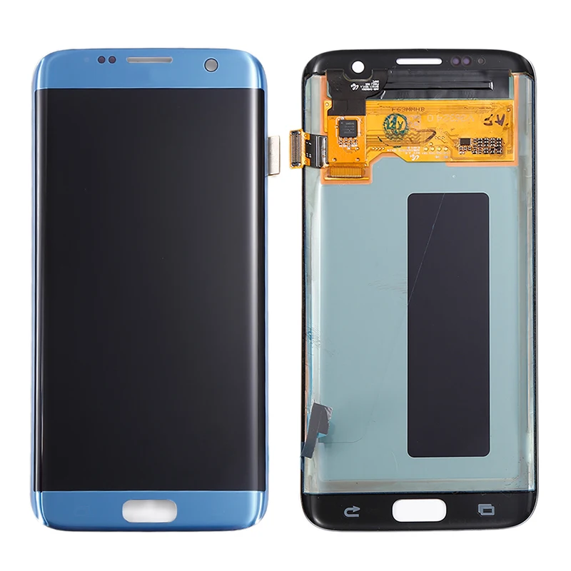 Новинка S7 Edge AMOLED ЖК дисплей для Samsung Galaxy с рамкой G935F сенсорный экран в