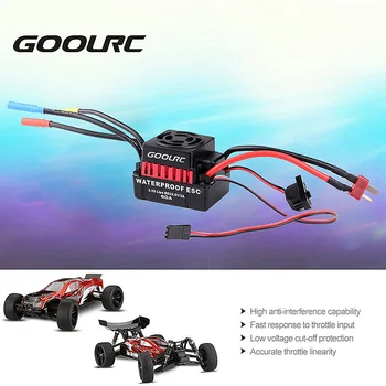 

Original S3660 3800KV Sensorless Brushless Motor 60A Brushless ESC and Program Card Combo Set for 1/10 RC Car Truck