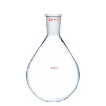 

500ml,24/40,Glass Recovery Flask,Rotary Evaporator Kjelda Bottle,Lab Glassware