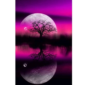 

Diy 5D Diamond Painting Kit Round Diamond Embroidery Rhinestone Cross Stitch Full Drill Diamond Painting Arts Craft Supply For H