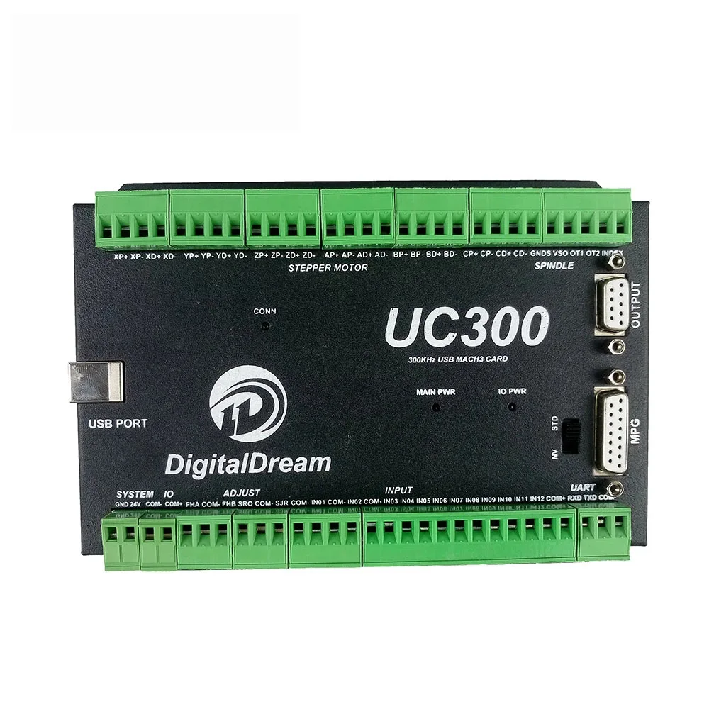 USB Mach3 CNC Control ler UC300 NVUM upgrade 3/4/5/6 Axis карта управления движением для фрезерного станка