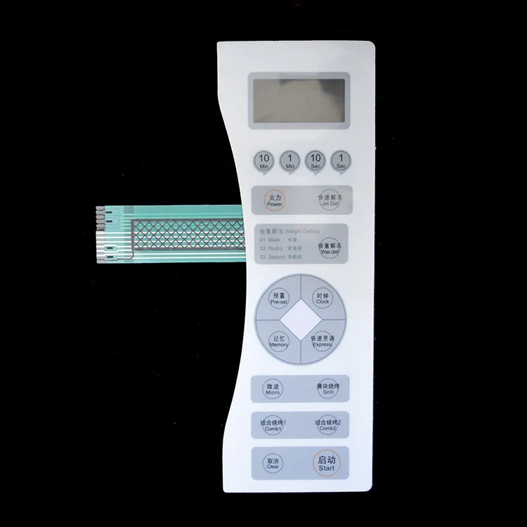 

Microwave oven panel switch WD900ASL23-K4 touchpad Toggle the membrane switch button switch