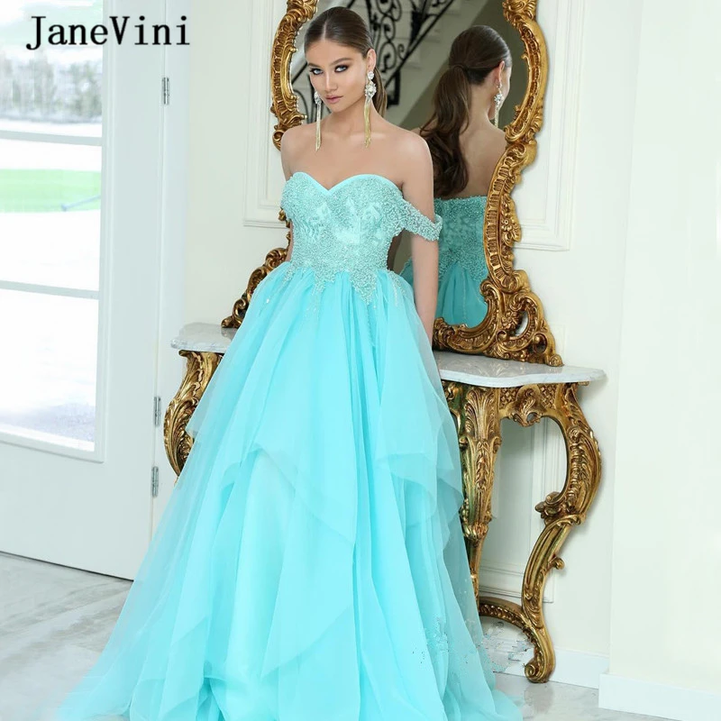 Luxury-Beads-Mint-Blue-Arabic-Evening-Dress-2020-New-Design-Sweetheart-Off-The-Shoulder-Long-Women_副本