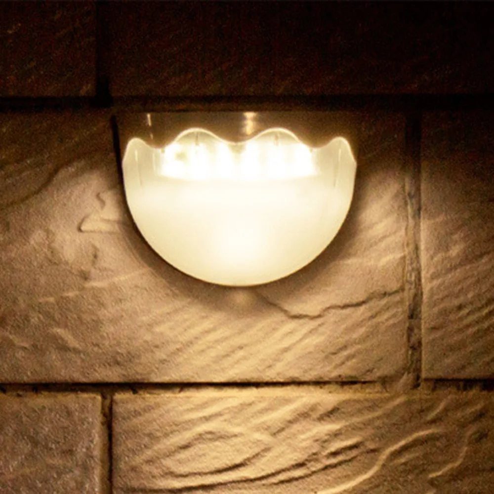 

Mnycxen Solar Power Motion Sensor Wall Light 6 LED Outdoor Waterproof Energy Saving Street Yard Path Garden Security Lamp B1