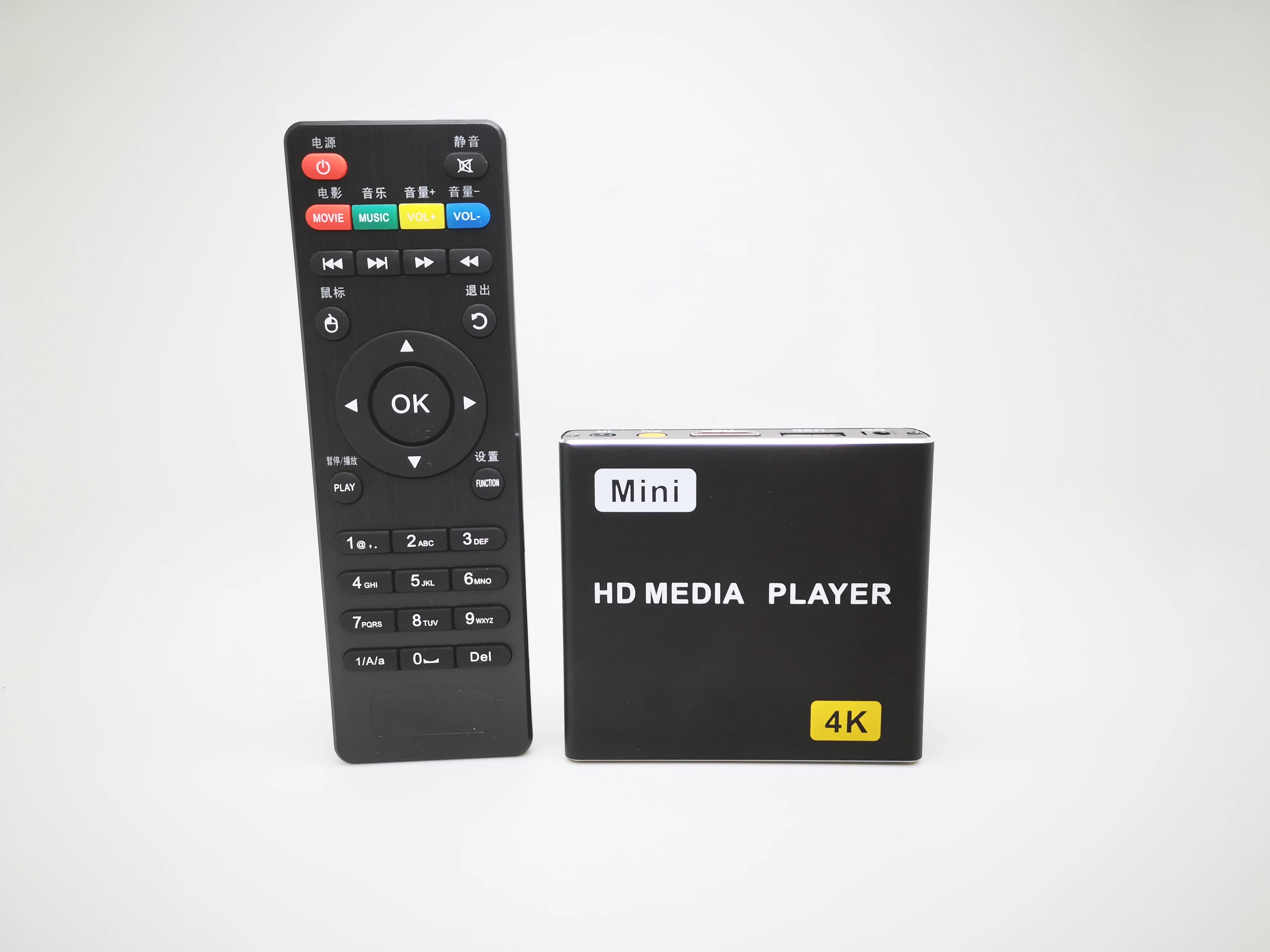 JEDX X1 MINI 4K Full HD1080P медиаплеер с SD/USB/HDMI AV/Auto playSupport 4K UHK H.265/H.264/VP9 до 60fps