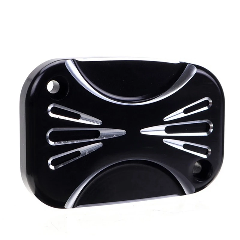 Черная алюминиевая крышка CNC для мотоцикла передняя левая и правая главного