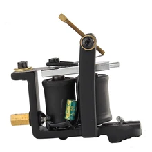 Премиум ручной работы сталь, татуировочная машинка высокого качества катушки татуировки машина для liner Shader боди-арт прибор для тату