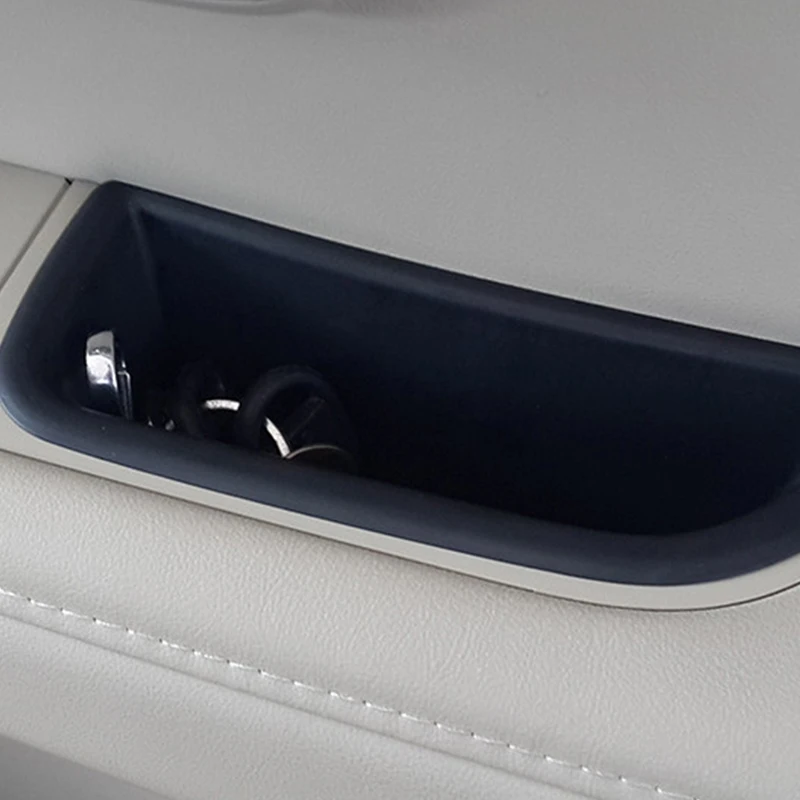 Для VOLVO S80 XC70 V70 Автомобильный Стайлинг Аксессуары с ковриком бежевый черный Передний дверной ящик для хранения ящик в подлокотнике для перчаток контейнер держатель лоток