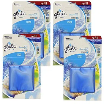 

Glade / Brise Discreet De Recharge Clean Linen 12g, Paquet De 4 (4 x 12g)