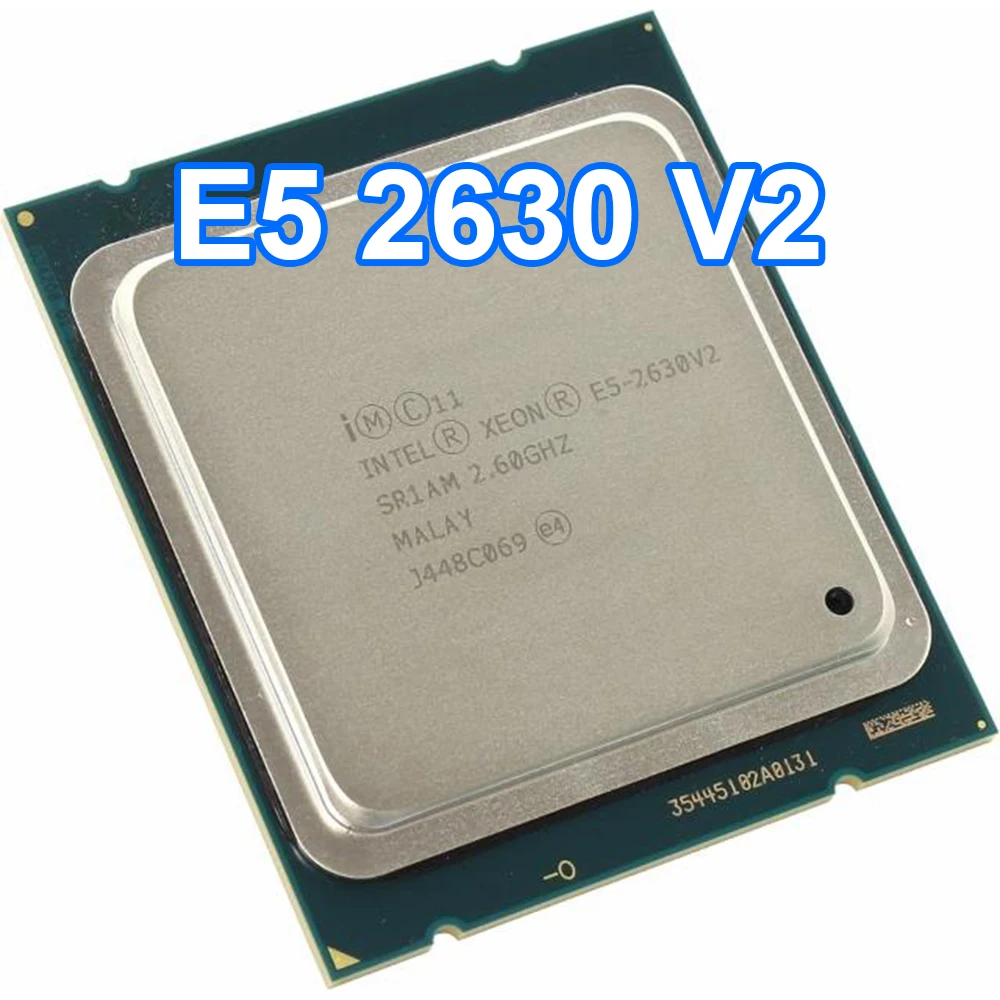 

Intel Xeon E5-2630 V2 2.6GHz 6-Core 15M 7.2GT/s E5 2630V2 LGA2011 CPU Processor SR1AM