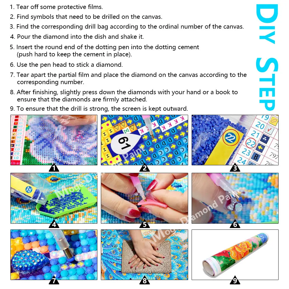 Ваза для цветов Moge, алмазная живопись, полная круглая, новинка, сделай сам, рукоделие, вышивка крестиком, 5D Вышивка, натюрморт, Цветочная композиция