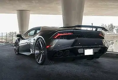 Car accessories Car modification DRY Carbon Fiber Car Rear Spoiler For Huracan LP610-4- GT Wing