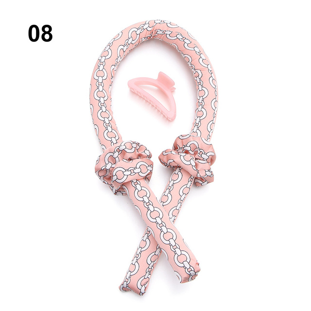 Easy To Use Heatless Curling Rod Lazy Curler Silk Curling Ribbon Make Hair Curly Wave Formers Headband Wave Formers
