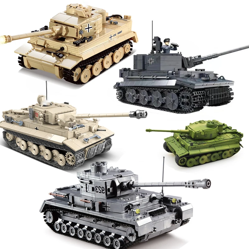 Набор для сборки мини-фигурок военная техника модель танка тигр | Игрушки и хобби