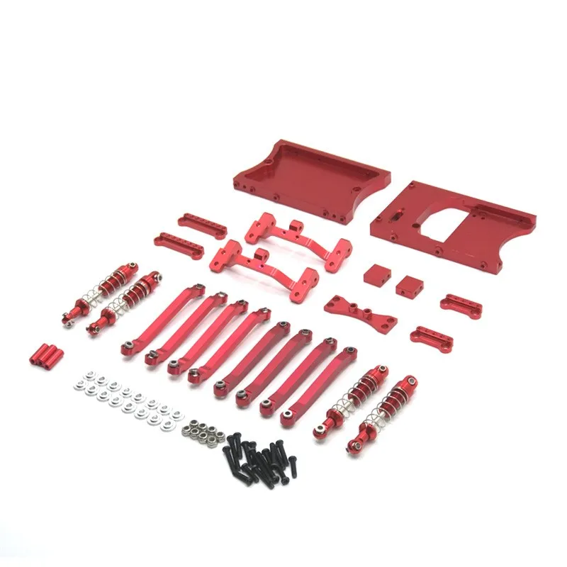 

MN Model 1/12 D90 D91 D96 MN98 99S RC Car Spare Parts Metal Fixed Tie Rods, Steering Gear Cabin, Tail Beam etc. Upgrade Kits