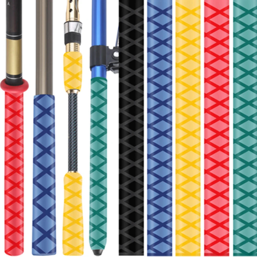 1m Heat Shrink Tubing Heat Shrink Tube Heat Shrink Cable Sleeve Cable Sleeve Protective Sleeve Fishing Waterproof Wrap Fishing Tubing Rod Badminton Racket Sleeve PVC Tube Grip
