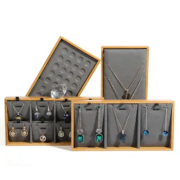 

Jade pendant creative jewelry tray jewelry display rack display box earrings bracelets rings necklaces bracelets disk