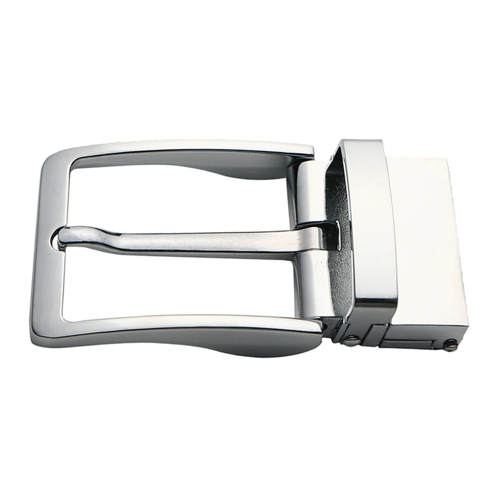 

Men's Single Prong Square Belt Buckle Replacement 1.5 inch(40mm) Gold Silver