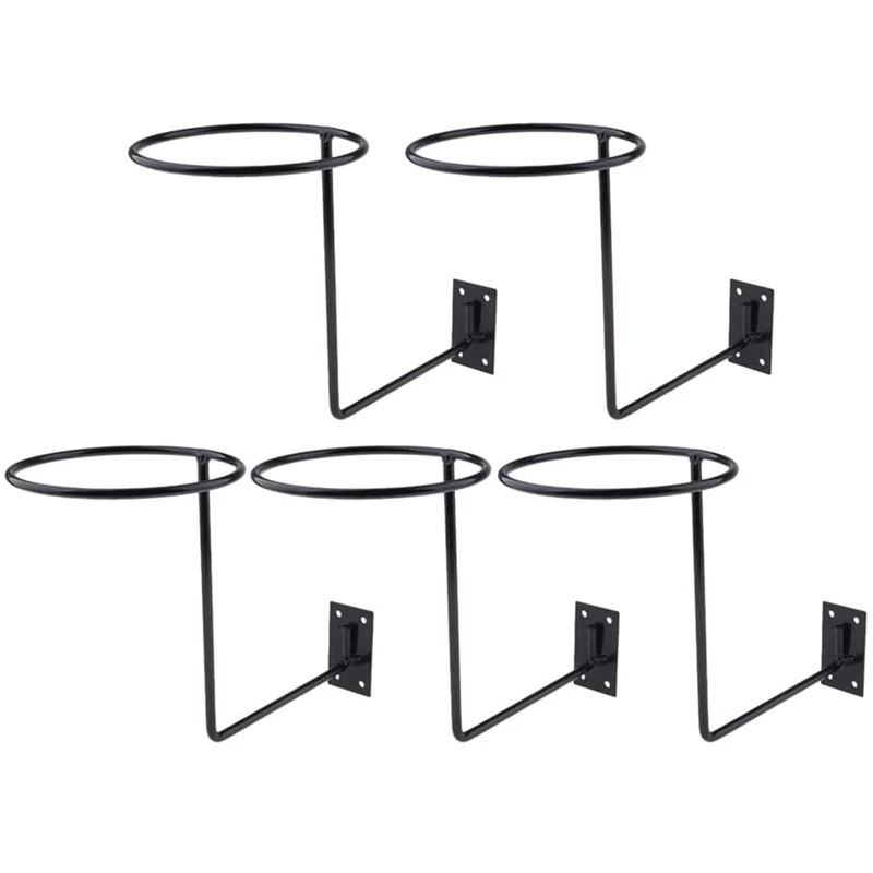 5 шт. металлический держатель для шлема крючок стойка настенный пальто шапки - Фото №1