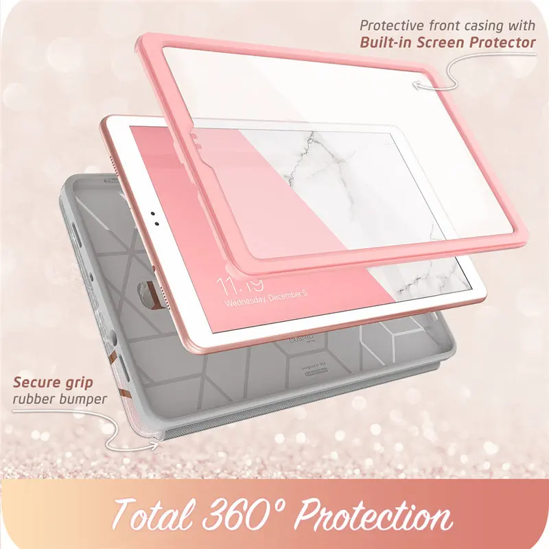 Для Samsung Galaxy Tab A 10,5 чехол(SM-T590/T595/T597) i-Blason Cosmo Гибридный чехол для всего тела со встроенным протектором экрана