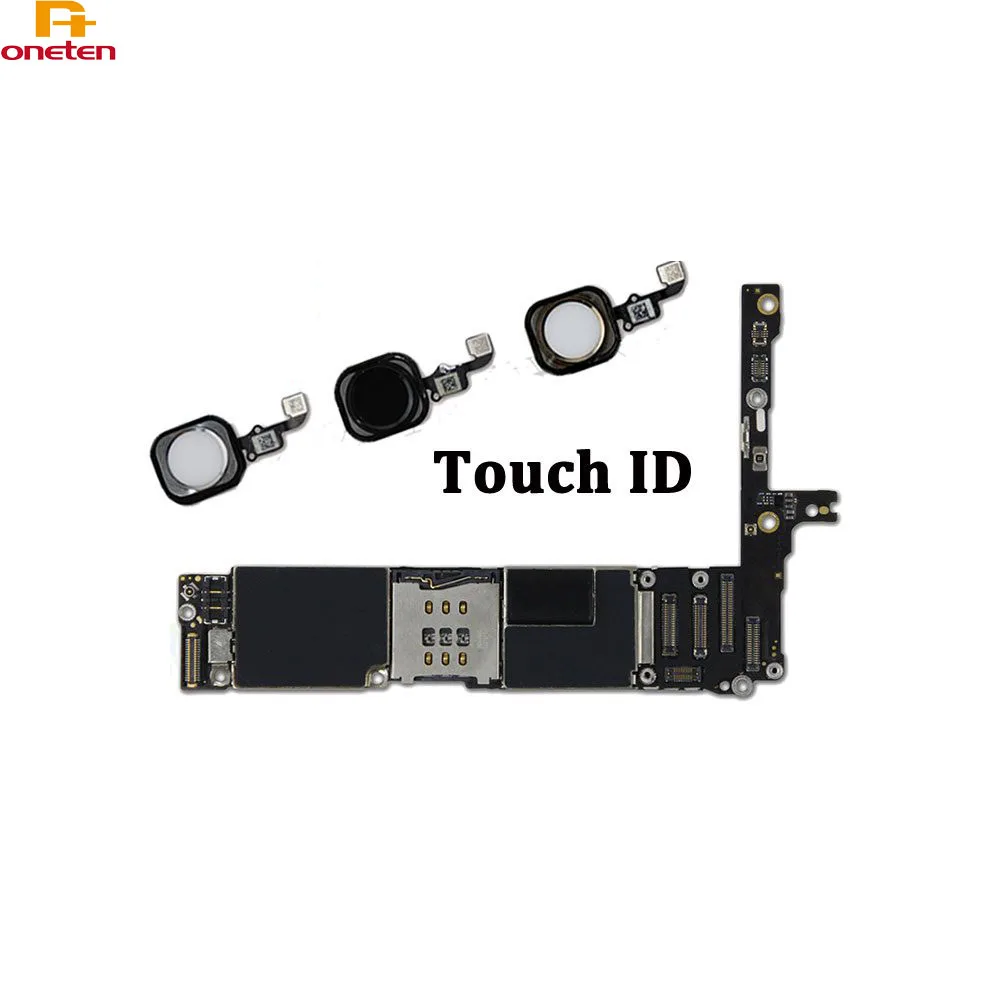 

16GB 64GB 128GB Original Mainboard for iPhone 6 Plus motherboard with fingerprint with Touch ID unlocked logic board