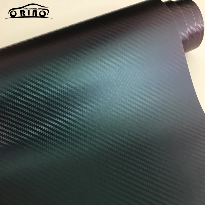 Chameleon 3D Carbon Vinyl Wrap Sticker-1