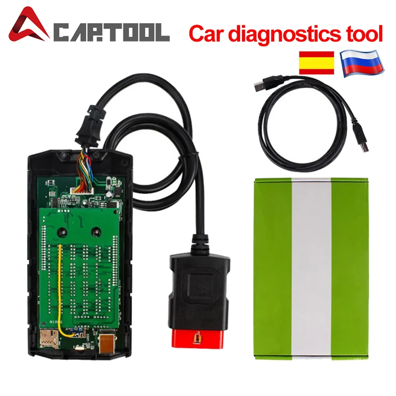 Считыватель кодов OBD2 для автомобилей и грузовиков с USB/Bluetooth|Считыватели сканеры|