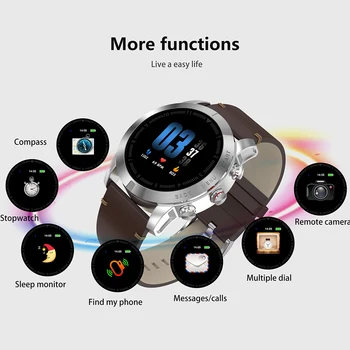 

szHAIyu 1.3 Inch Touch Screen Smart Watch S10 Heart Rate Monitor Sports Watch IP68 Waterproof Fitness Tracker For Men