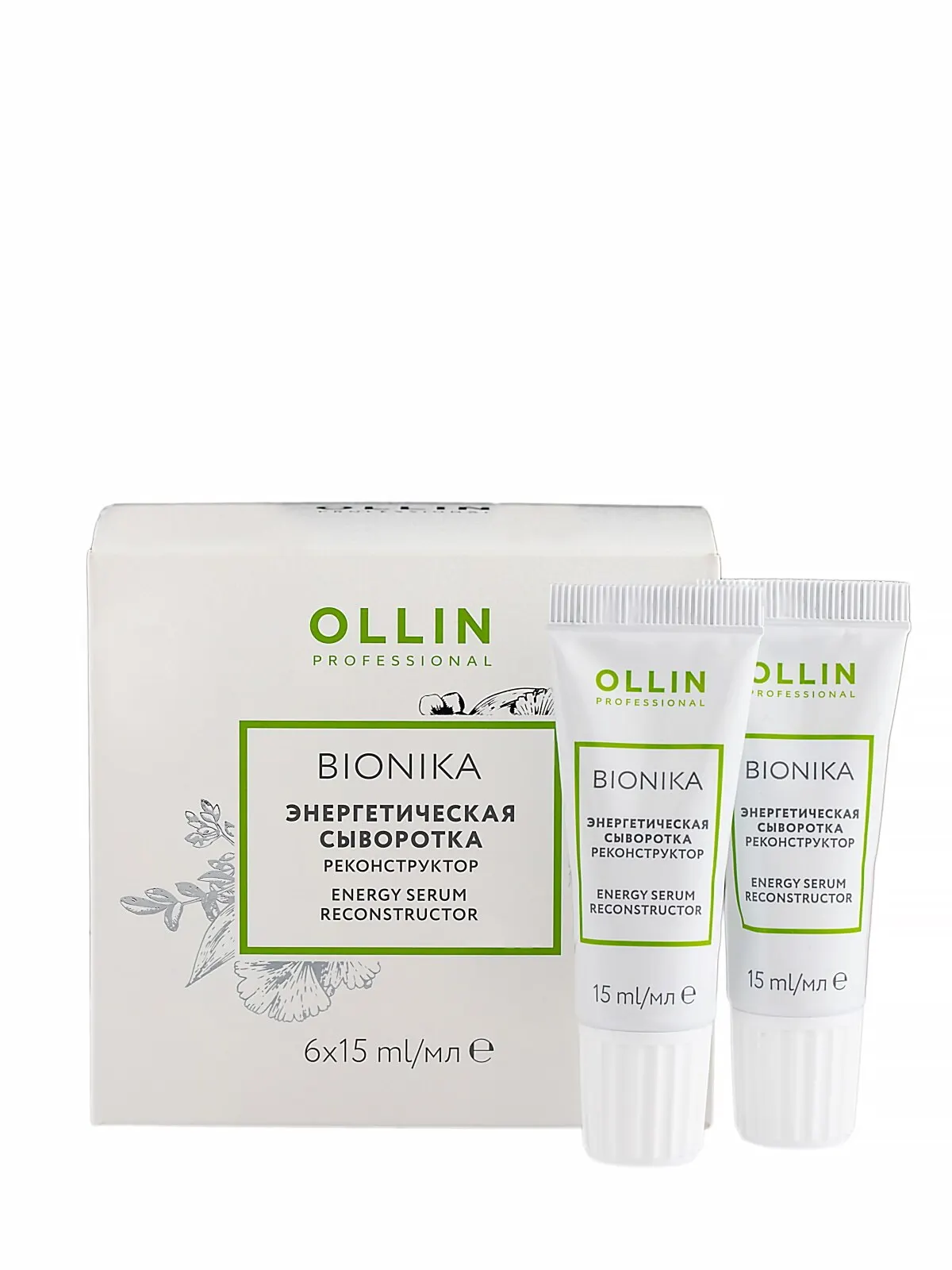 Сыворотка BIONIKA для восстановления волос OLLIN PROFESSIONAL реконструктор энергетическая